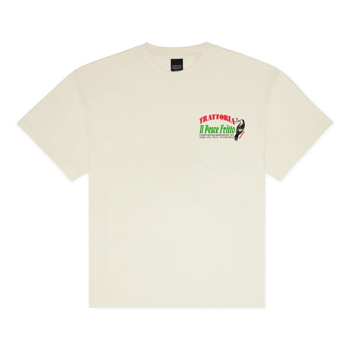 ��PAS DE MER/�ѥɥ����TRATTORIA T-SHIRT T����� / CREAM