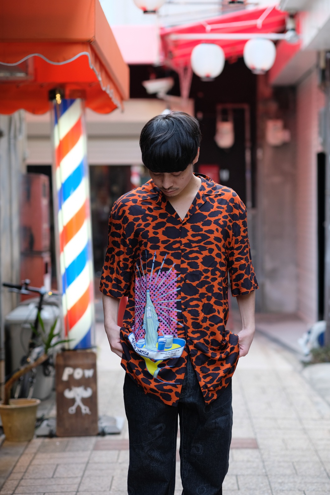 PAS DE MER/ѥɥAGUA SANTA SHIRT Ⱦµ / PATTERN