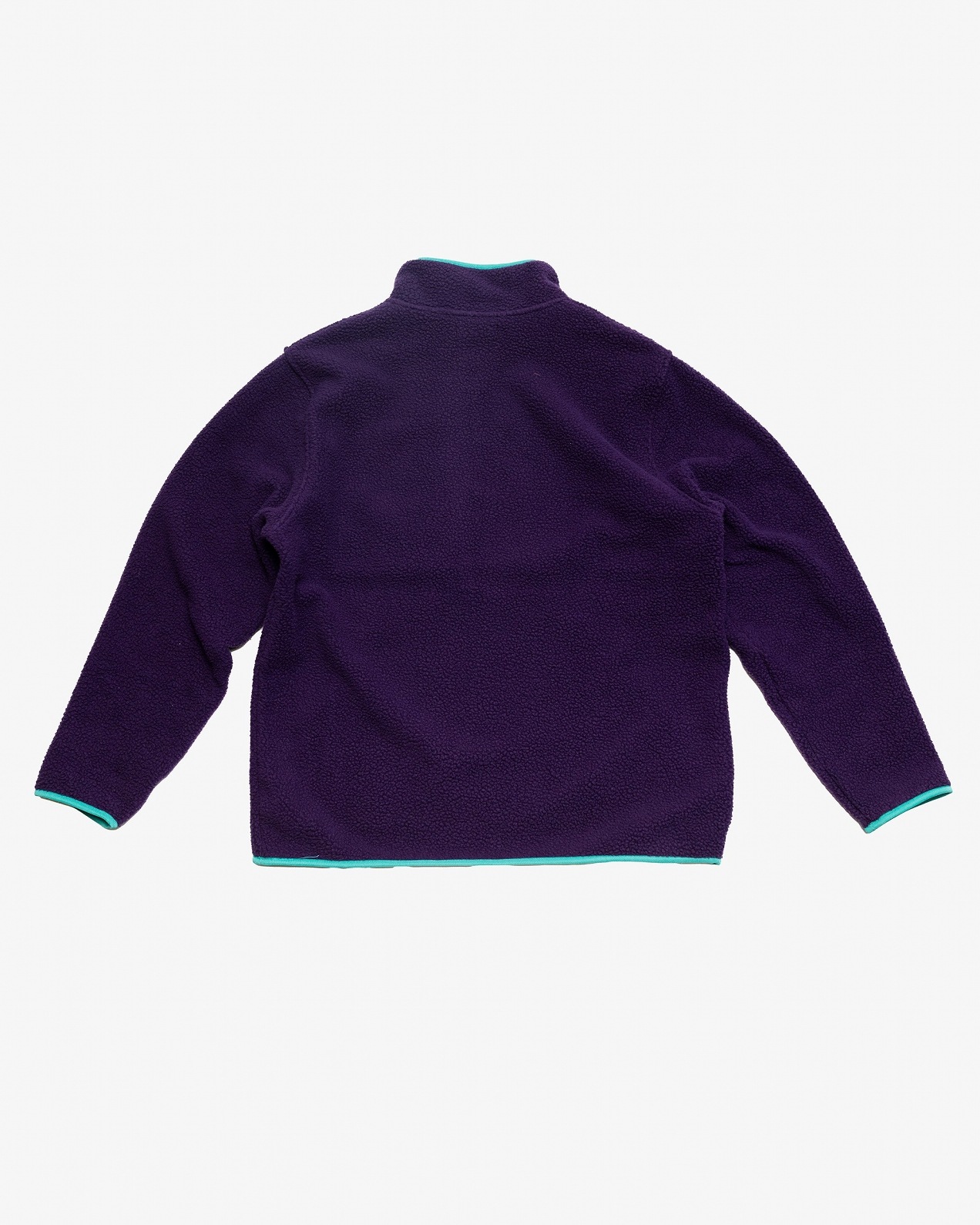 ��RAISED BY WOLVES/�쥤���ɥХ�����֥���SHERPA FLEECE HALF-ZIP �ϡ��ե��å� / AUBERGINE