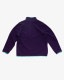 ��RAISED BY WOLVES/�쥤���ɥХ�����֥���SHERPA FLEECE HALF-ZIP �ϡ��ե��å� / AUBERGINE
