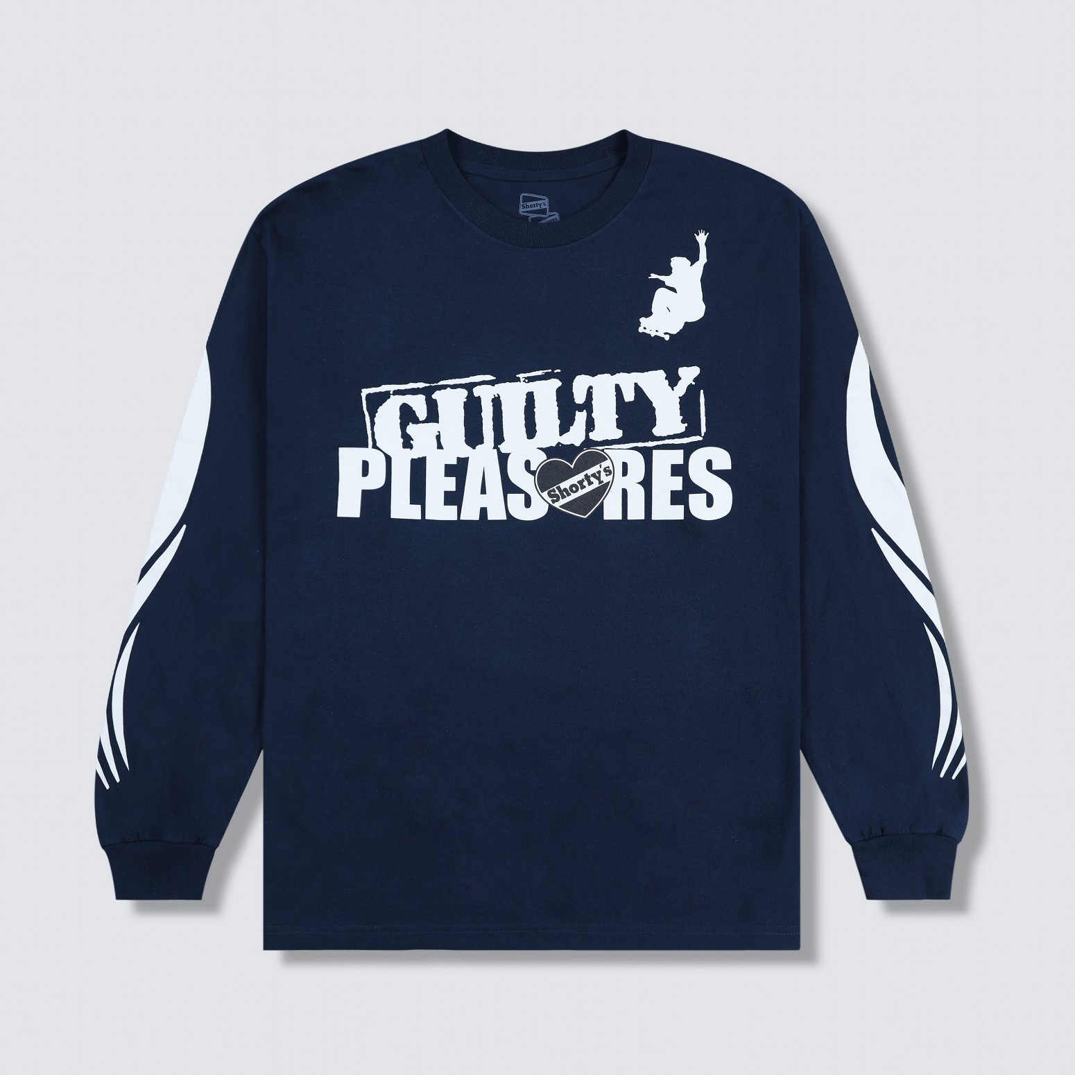 ��PLEASURES/�ץ쥸�㡼����SHORTY'S��GUILTY LONG SLEEVE ĹµT����� / NAVY