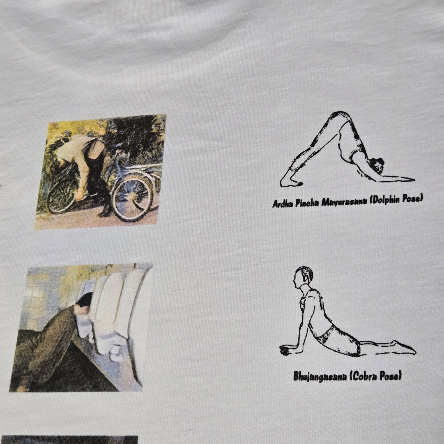 ��PAS DE MER/�ѥɥ����YOGA T-SHIRT T����� / WHITE