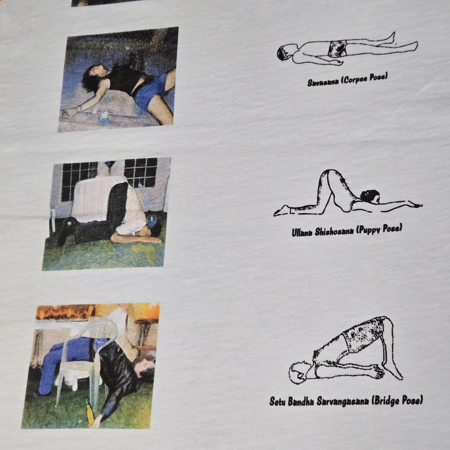 ��PAS DE MER/�ѥɥ����YOGA T-SHIRT T����� / WHITE