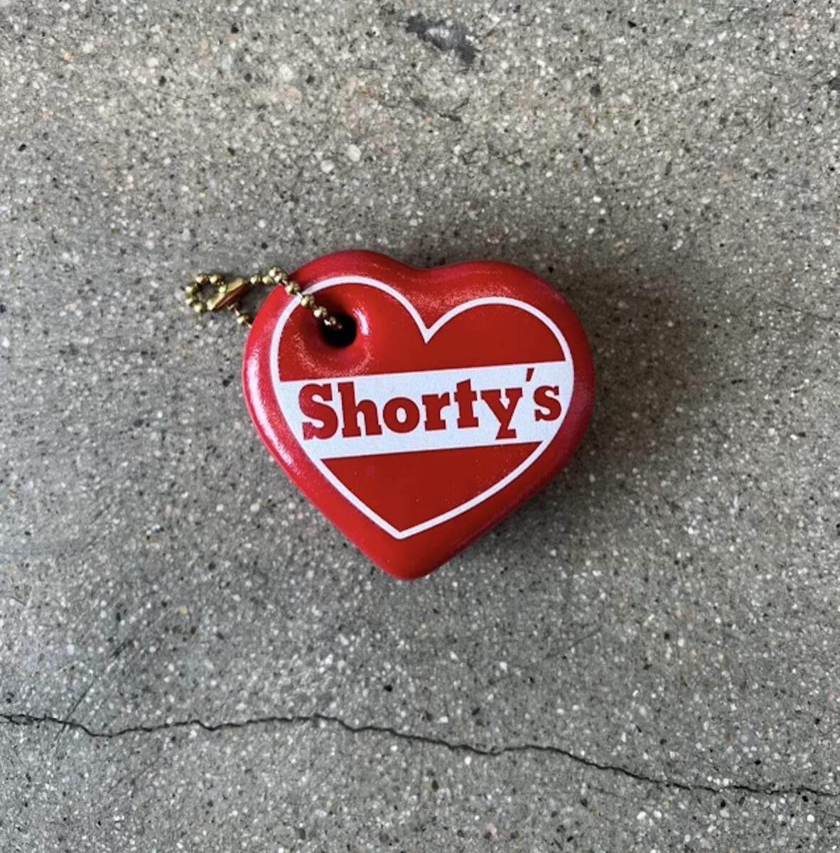 ��PLEASURES/�ץ쥸�㡼����SHORTY'S��SHORTYS PUFFY KEYCHAIN ������������ / RED
