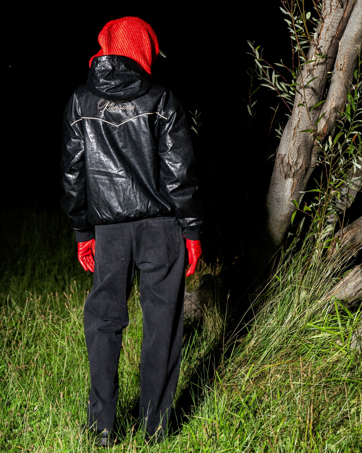 ��PLEASURES/�ץ쥸�㡼����REVENGE HOODED WORK JACKET ������㥱�å� / BLACK