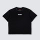 PLEASURES/ץ쥸㡼CUT HERE HEAVYWEIGHT SHIRT T / BLACK