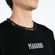 PLEASURES/ץ쥸㡼CUT HERE HEAVYWEIGHT SHIRT T / BLACK