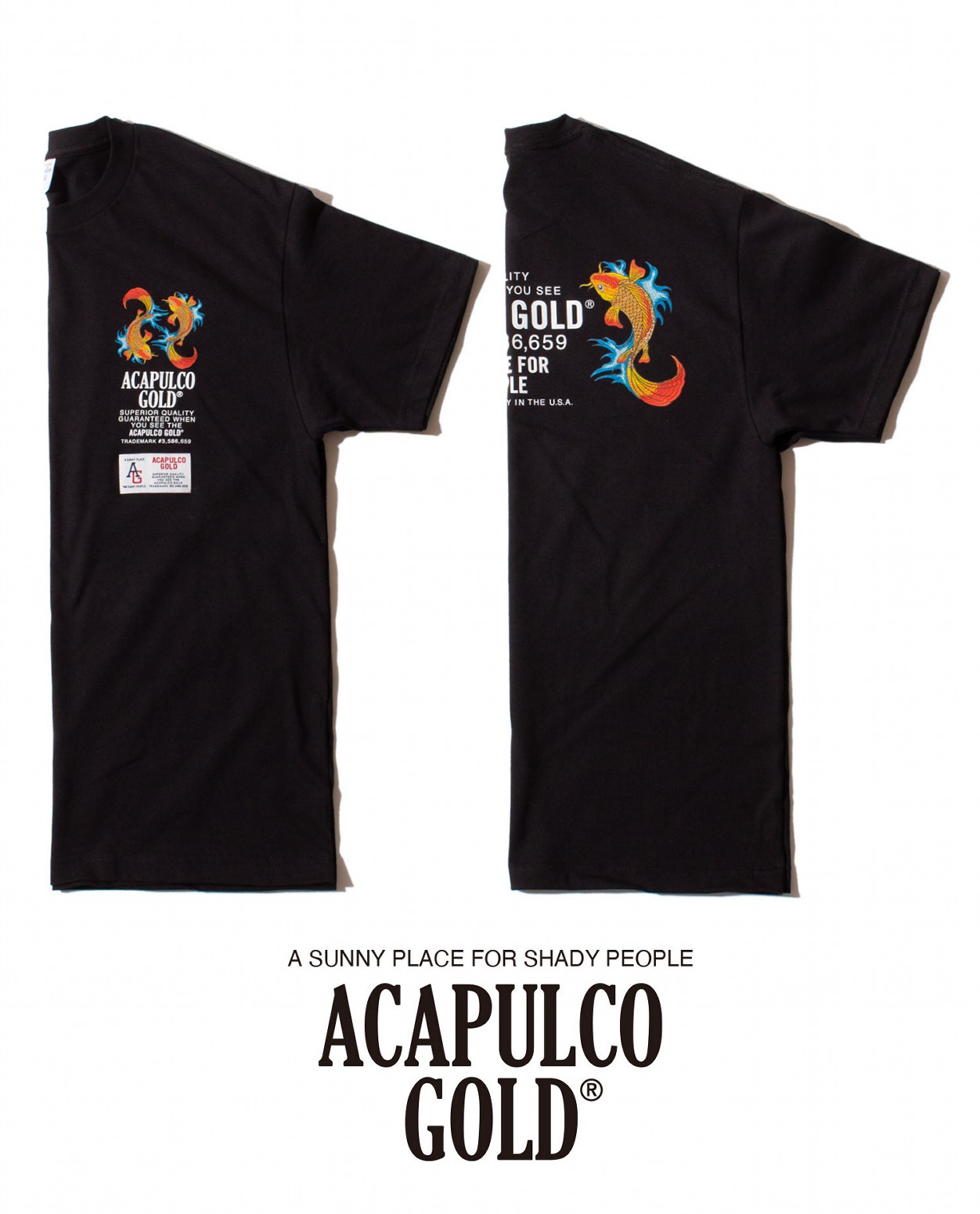 ACAPULCO GOLD/ץ륳 ɡGRACEFUL TEE T / BLACK