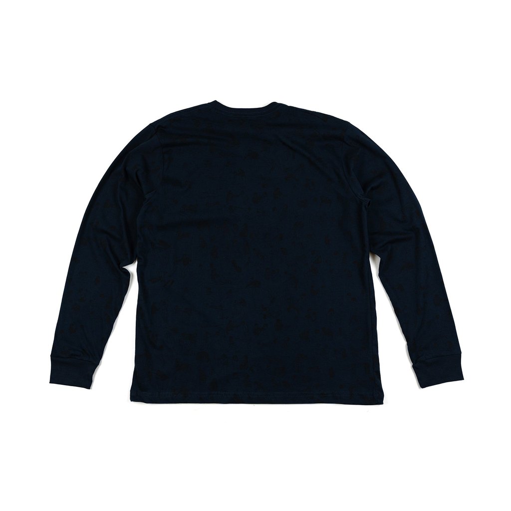 ��RAISED BY WOLVES/�쥤���ɥХ�����֥���RIOT LONG SLEEVE T-SHIRT ����T����� / NAVY �ͥ��ӡ� �� JERSEY