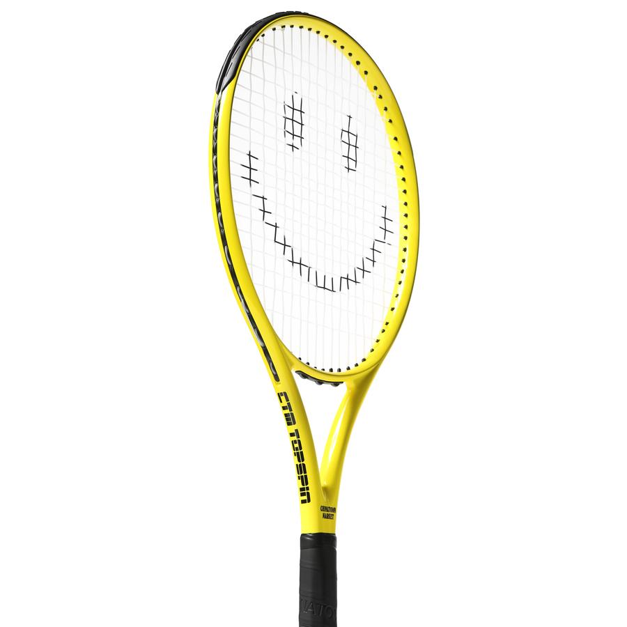 CHINATOWN MARKET/㥤ʥޡåȡSMILEY TENNIS RACKETS ƥ˥饱å / YELLOW  