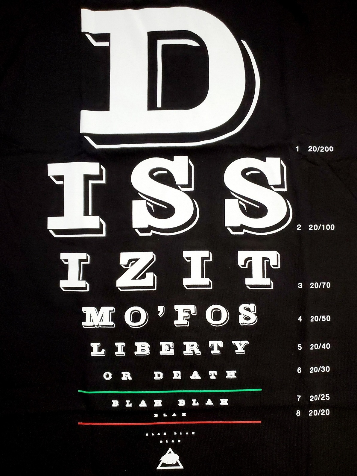 ��DISSIZIT/�ǥ����������åȡ�EYE SEE TEE T����� / BLACK �֥�å�