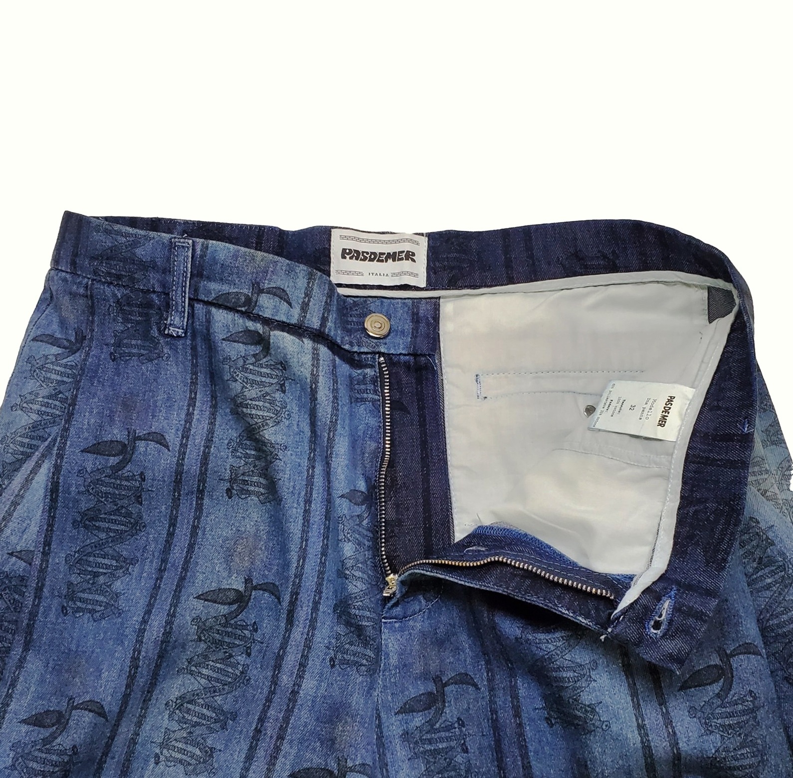 PAS DE MER/ѥɥDNA PANTS ѥ / LIGHT BLUE ֥롼