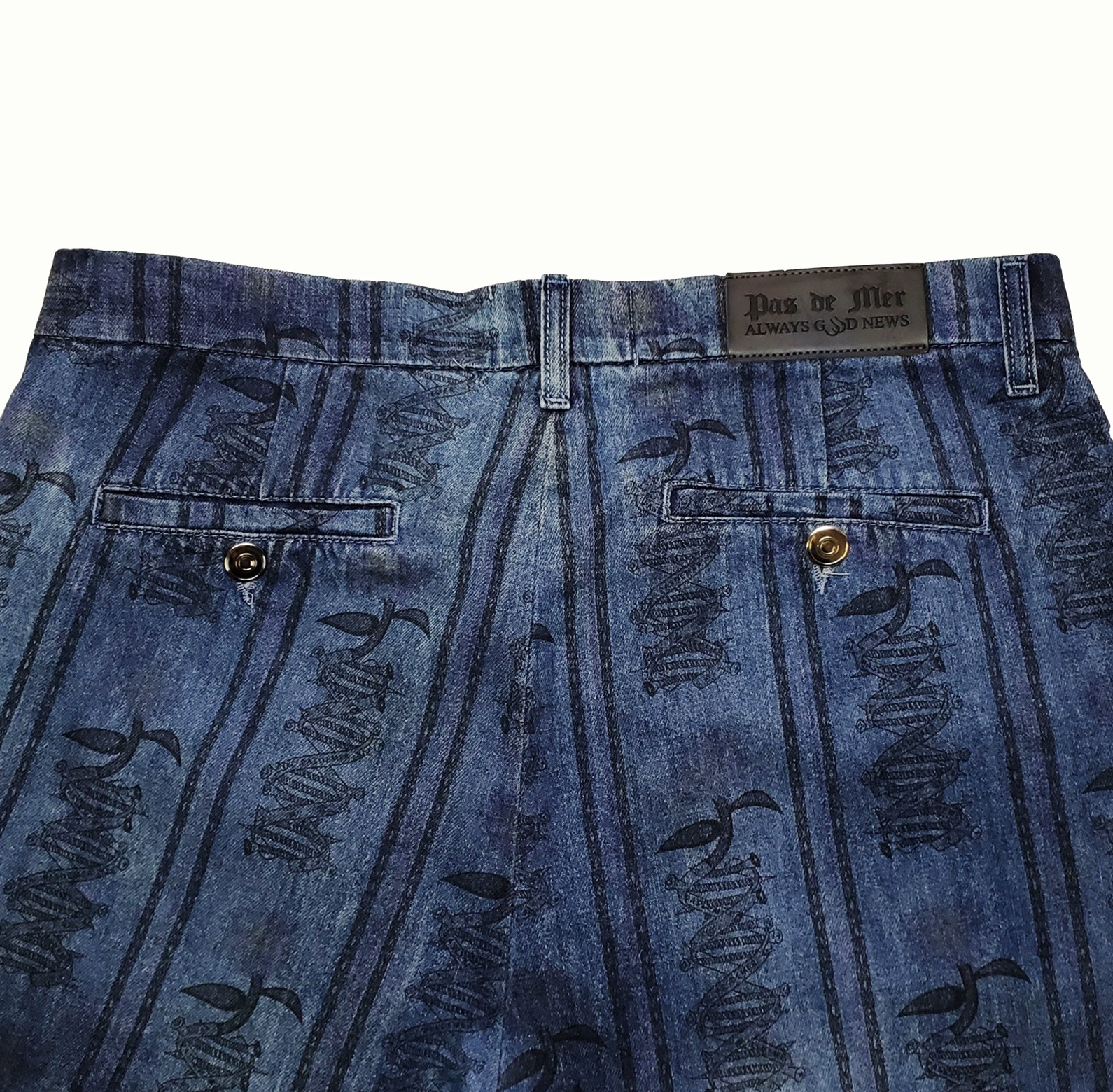 PAS DE MER/ѥɥDNA PANTS ѥ / LIGHT BLUE ֥롼