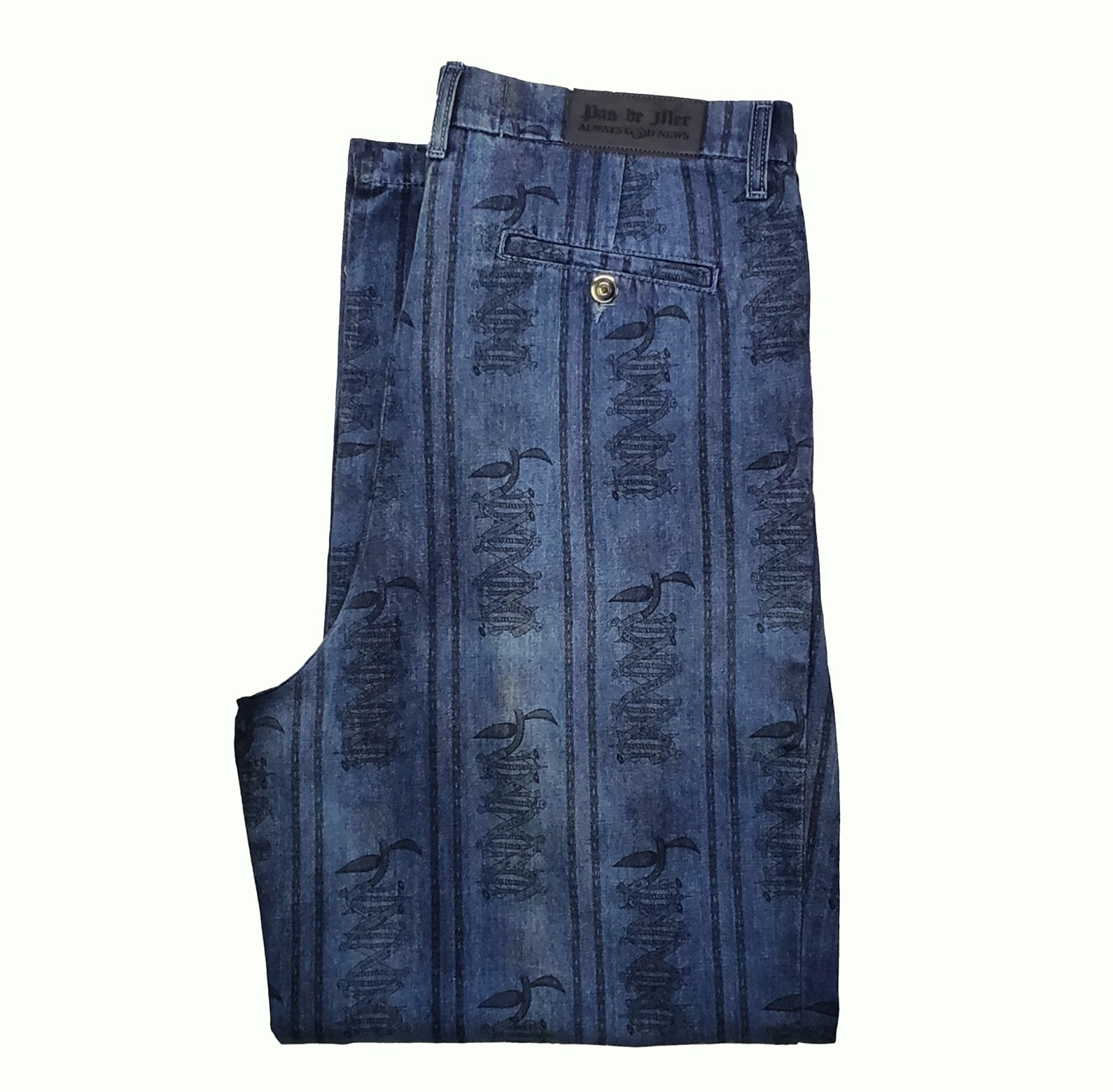 PAS DE MER/ѥɥDNA PANTS ѥ / LIGHT BLUE ֥롼