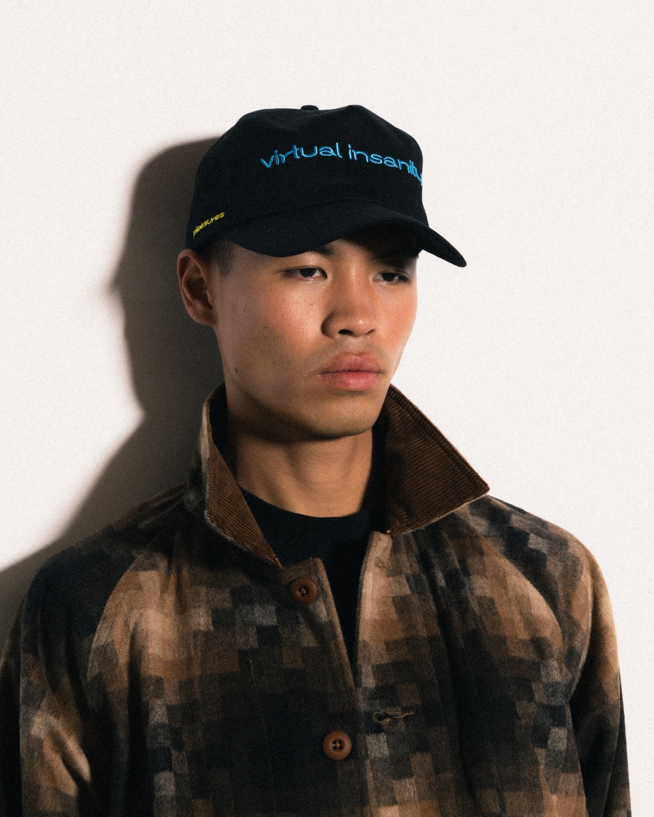 PLEASURES/ץ쥸㡼MARLIN CHECKER WORK JACKET 㥱å / BROWN