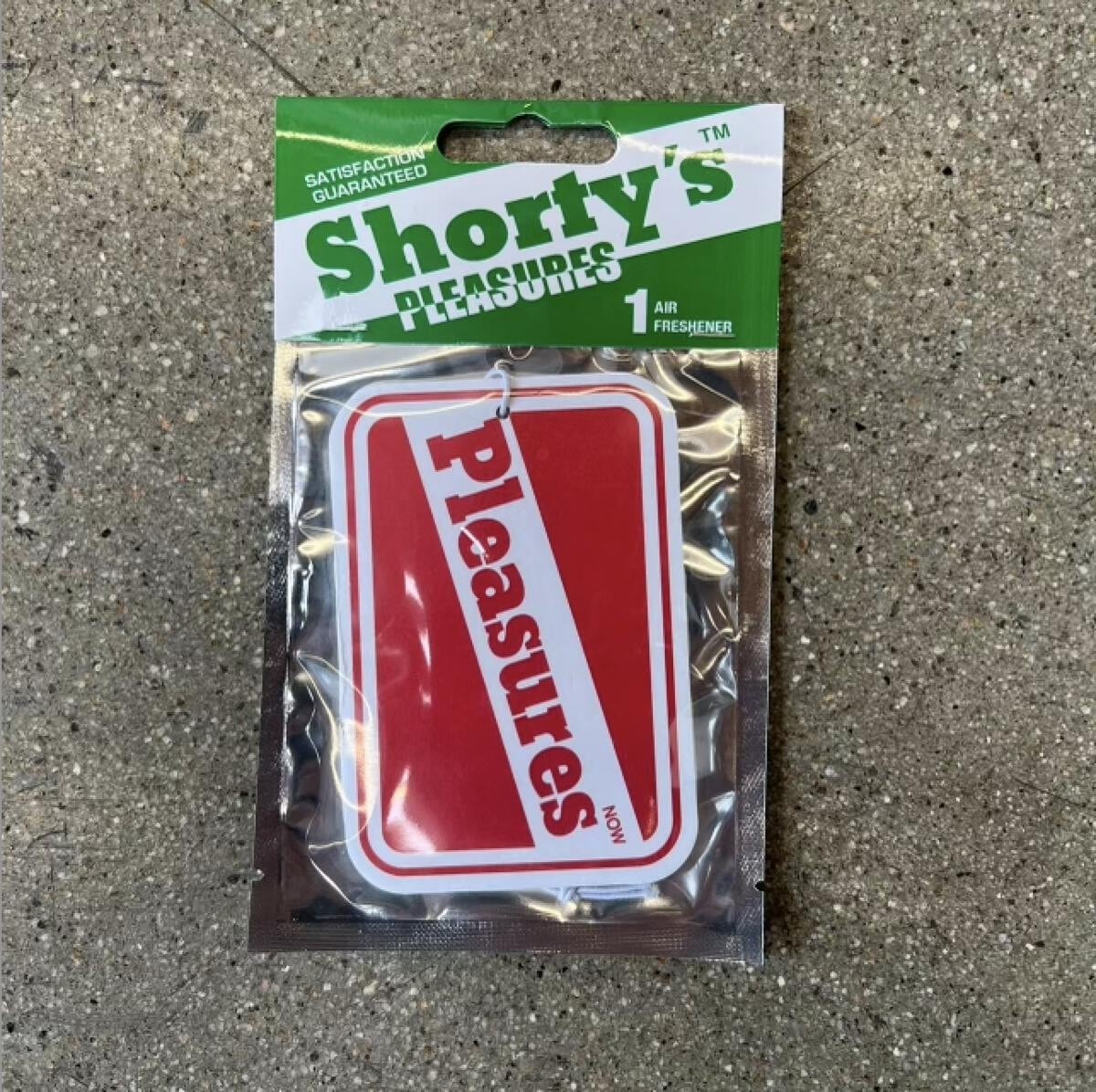 ��PLEASURES/�ץ쥸�㡼����SHORTY'S��SHORTYS AIR FRESHENER �ե�å���ʡ� / RED