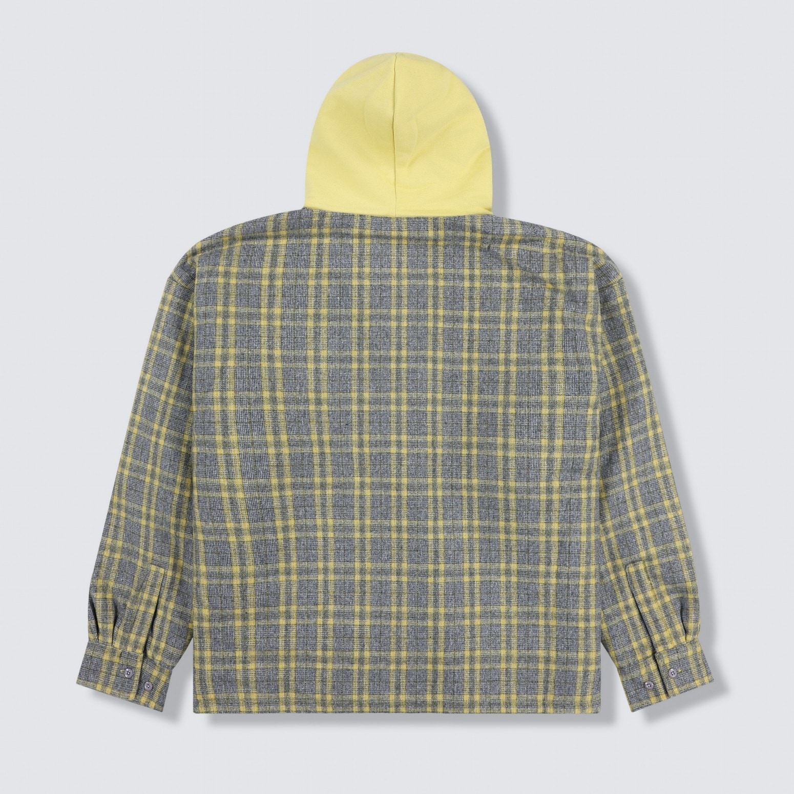 ��PLEASURES/�ץ쥸�㡼����WOLF HOODED OVERSHIRT �����С������ / GREY