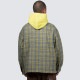 ��PLEASURES/�ץ쥸�㡼����WOLF HOODED OVERSHIRT �����С������ / GREY