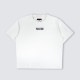 PLEASURES/ץ쥸㡼CUT HERE HEAVYWEIGHT SHIRT T / WHITE