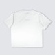 PLEASURES/ץ쥸㡼CUT HERE HEAVYWEIGHT SHIRT T / WHITE