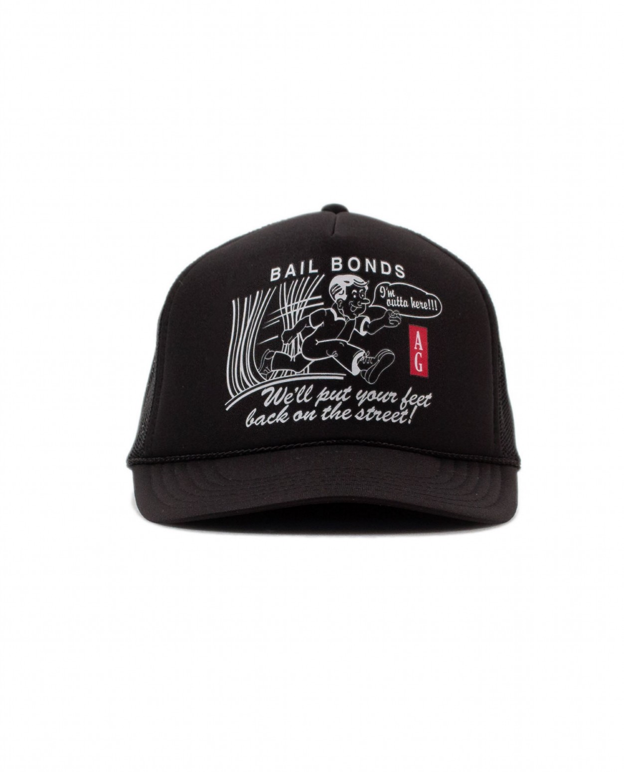 ACAPULCO GOLD/ץ륳 ɡBAIL BOND TRUCKER CAP å / BLACK