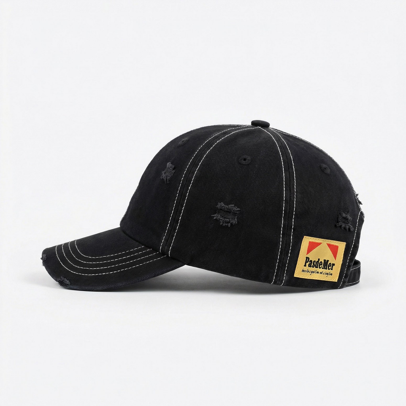 ��PAS DE MER/�ѥɥ����GOOD TIME HAT ����å� / BLACK