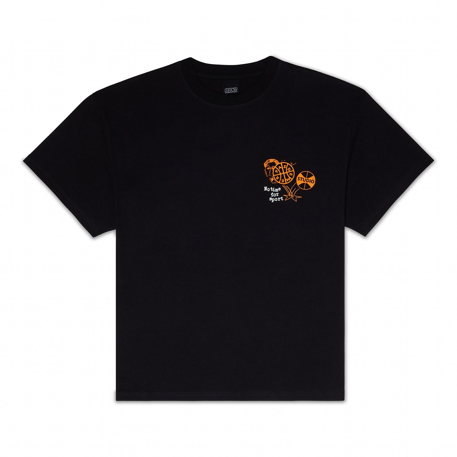 ��PAS DE MER/�ѥɥ����BASKETBALL TEE T����� / OLD BLACK