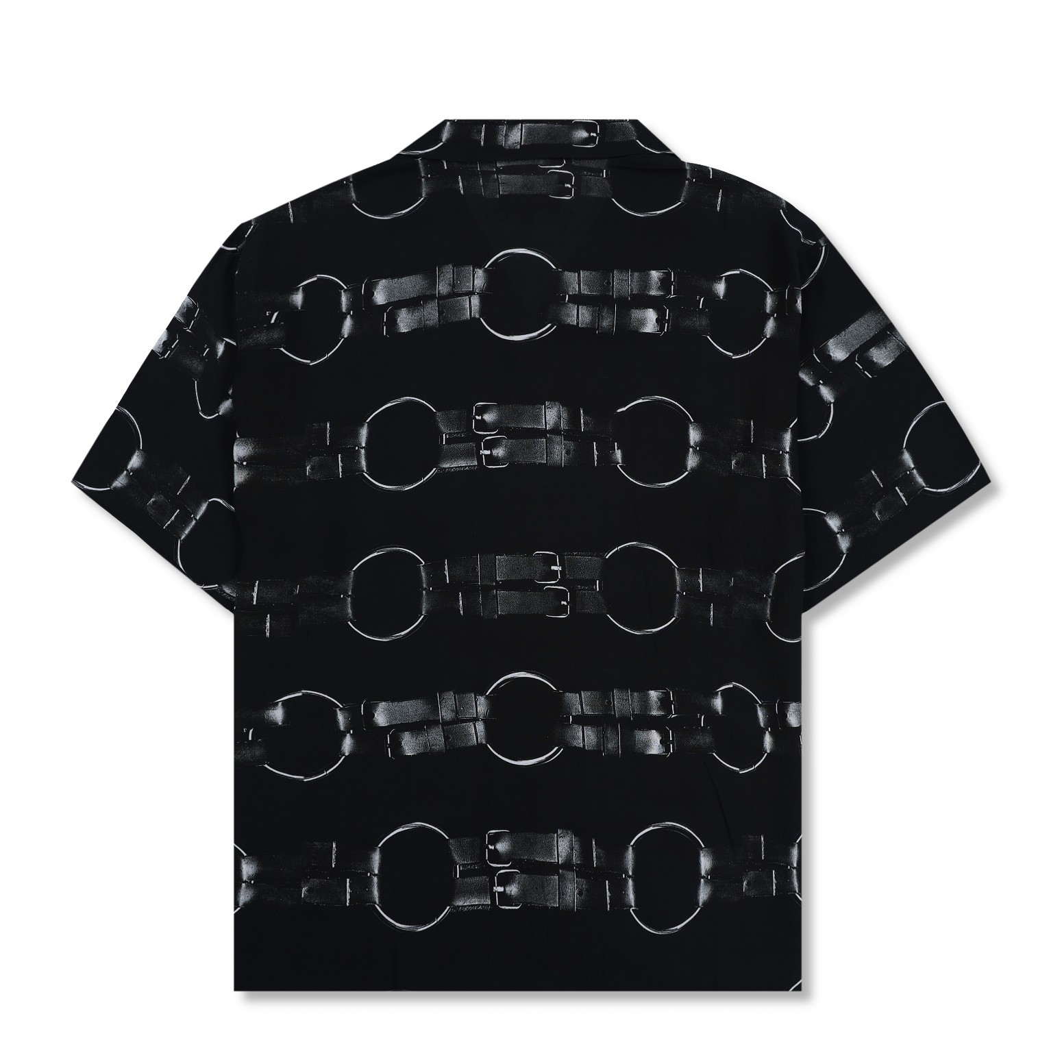 ��PLEASURES/�ץ쥸�㡼����STRAPS BUTTON DOWN Ⱦµ����� / BLACK