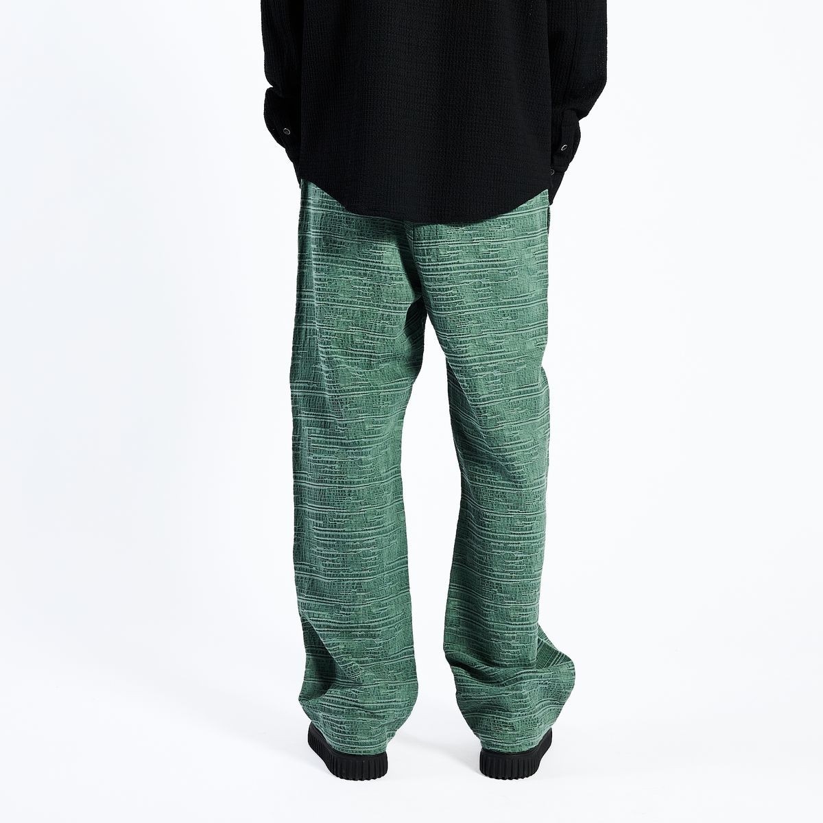 PLEASURES/ץ쥸㡼LINEAR EASY PANTS ѥ / GREEN