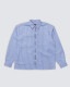 ��PLEASURES/�ץ쥸�㡼����IMPACT BUTTON UP Ĺµ����� / BLUE