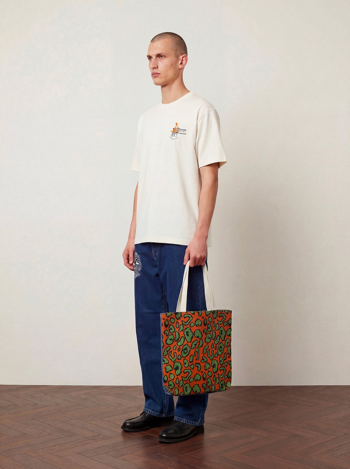 ��PAS DE MER/�ѥɥ����CATERPILLAR TOTE BAG �ȡ��ȥХå� / MULTICOLOR