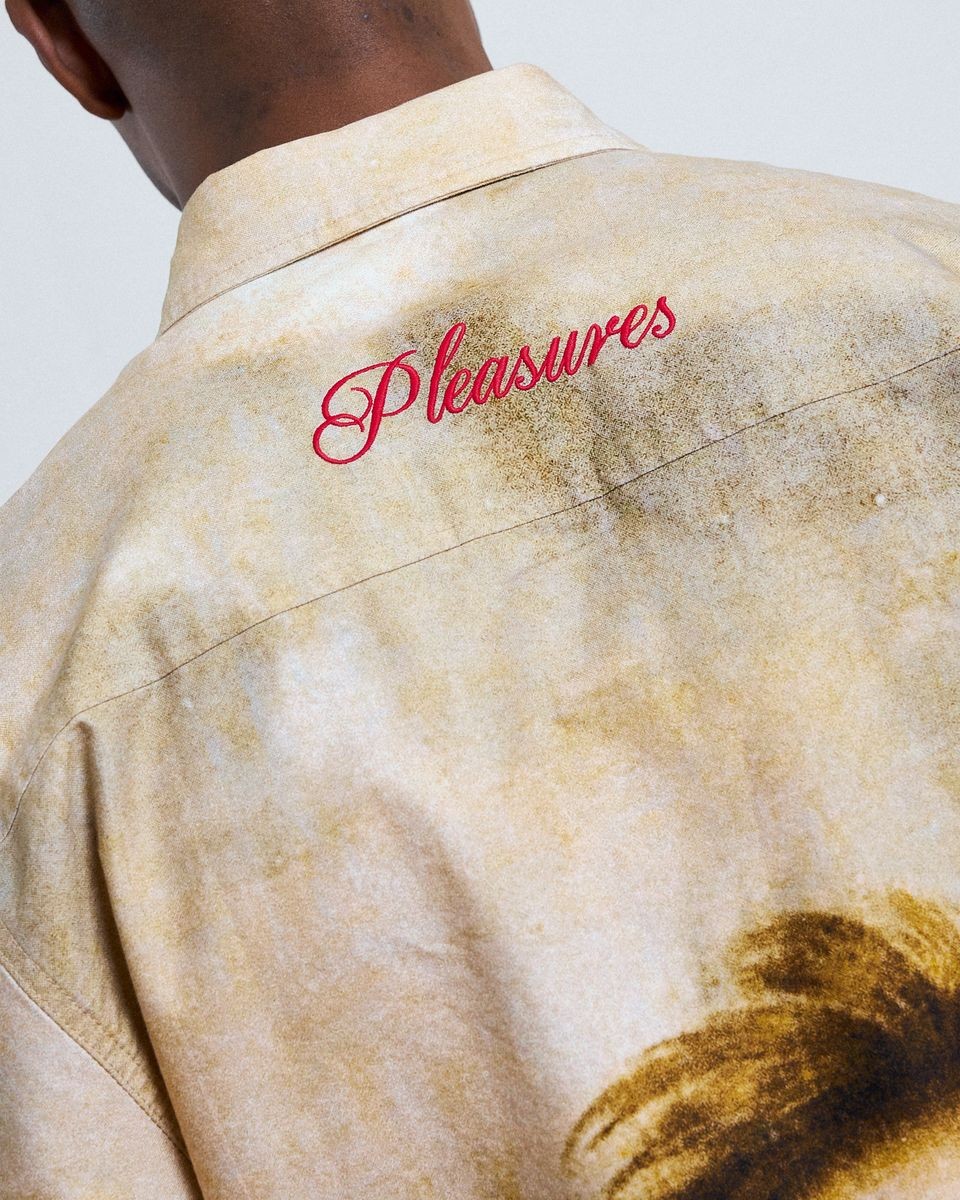 ��PLEASURES/�ץ쥸�㡼����CHERUB BUTTON UP Ĺµ����� / MULTI