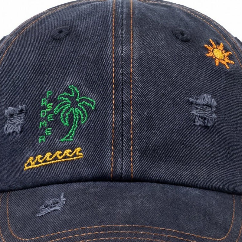 ��PAS DE MER/�ѥɥ����POSTCARD HAT ����å� / BLUE