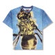 PLEASURES/ץ쥸㡼HONEYBEE HEAVYWEIGHT SHIRT T / BLUE