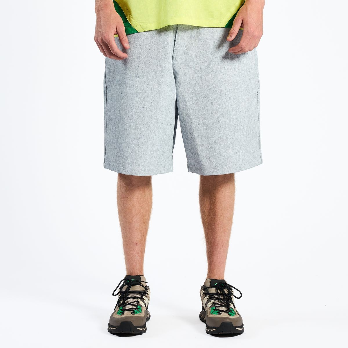 ��PLEASURES/�ץ쥸�㡼����WHITEOUT BAGGY JORTS ���硼�ȥѥ�� / OFF WHITE