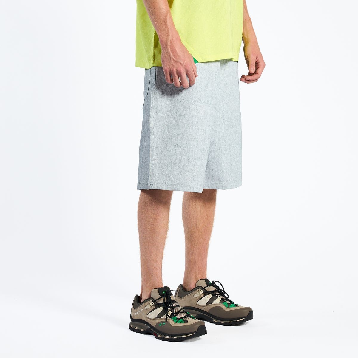 ��PLEASURES/�ץ쥸�㡼����WHITEOUT BAGGY JORTS ���硼�ȥѥ�� / OFF WHITE