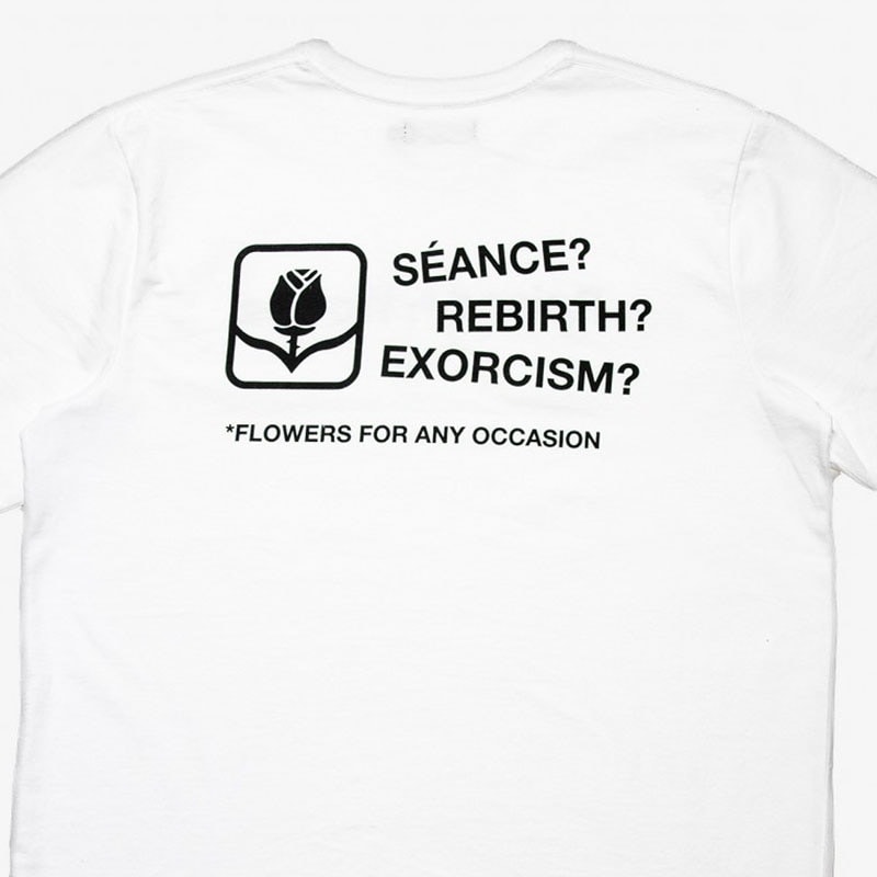 ��RAISED BY WOLVES/�쥤���ɥХ�����֥���ROSA NERA TEE ȾµT����� / WHITE