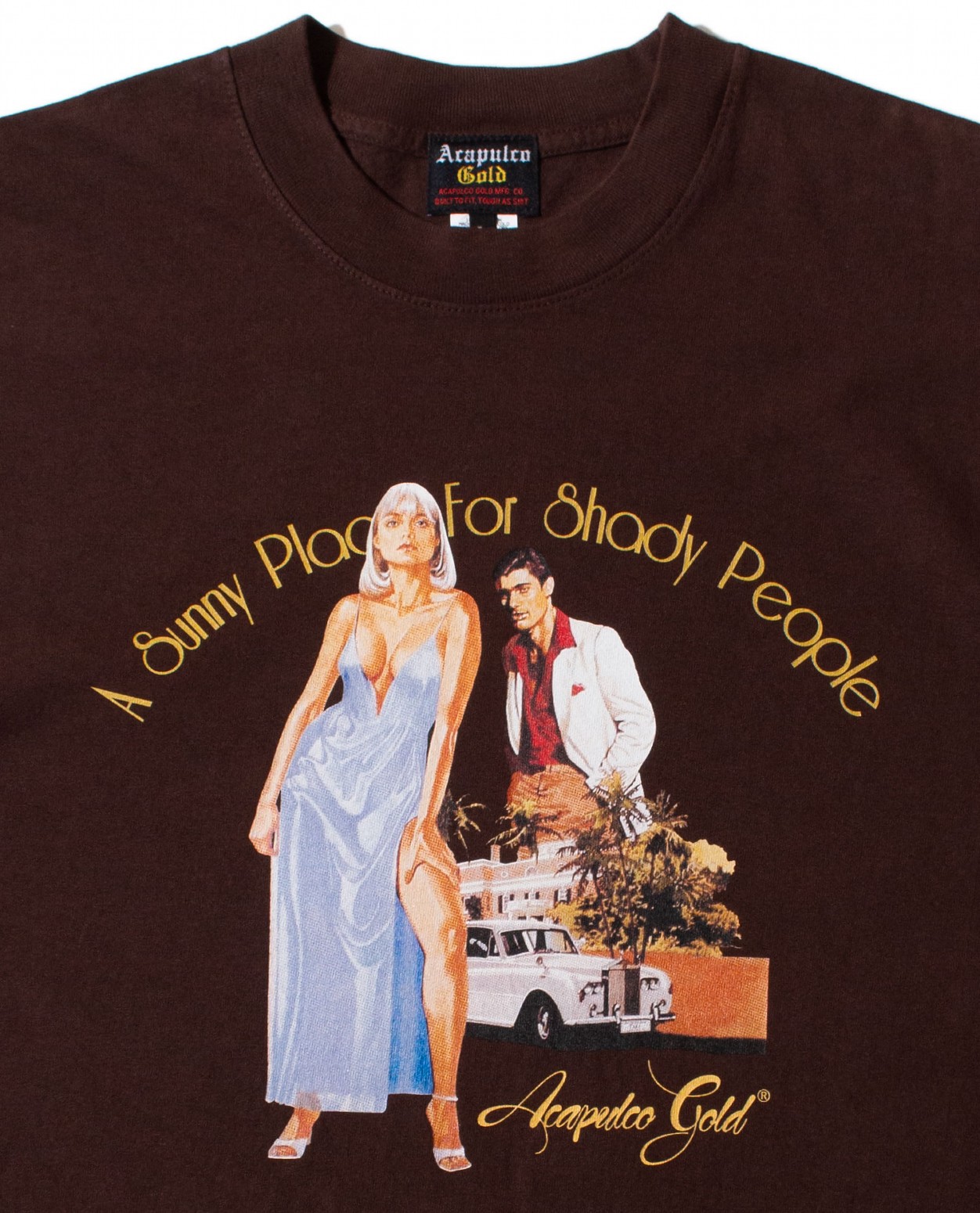 ACAPULCO GOLD/ץ륳 ɡELVIRA TEE T / CHOCOLATE