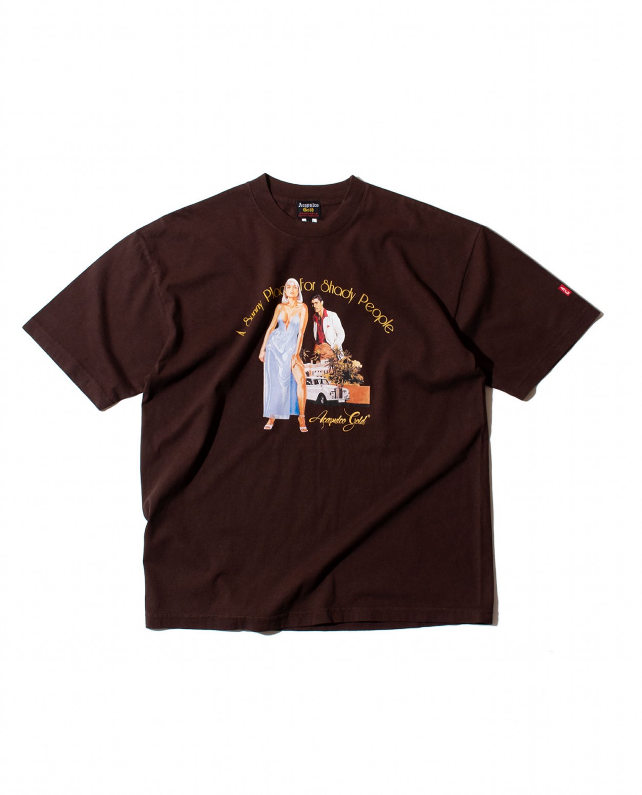 ACAPULCO GOLD/ץ륳 ɡELVIRA TEE T / CHOCOLATE