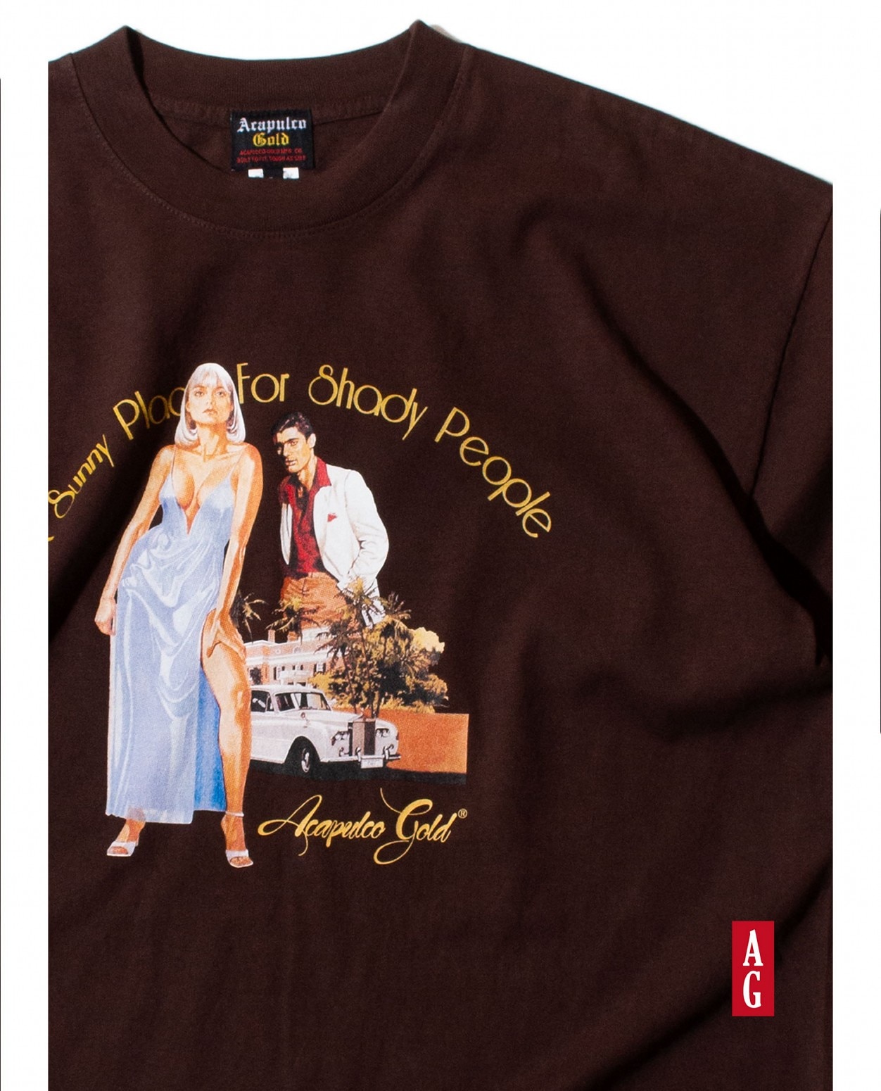 ACAPULCO GOLD/ץ륳 ɡELVIRA TEE T / CHOCOLATE