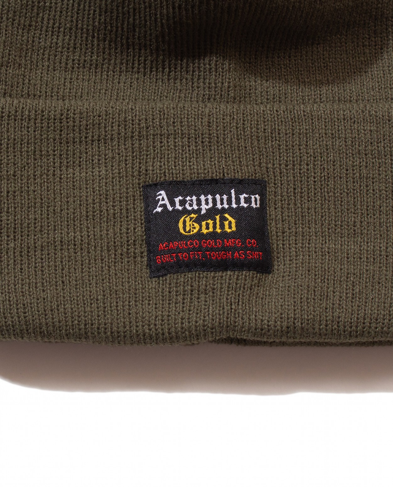 ��ACAPULCO GOLD/�����ץ륳 ������ɡ�REAPER CUFF BEANIE ����å� / ARMY