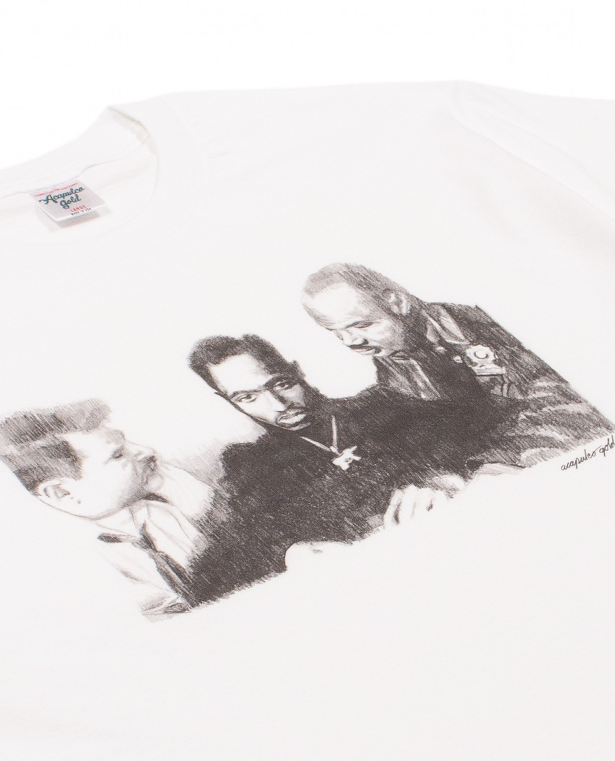 ��ACAPULCO GOLD/�����ץ륳 ������ɡ�SKETCH  TEE T����� / WHITE
