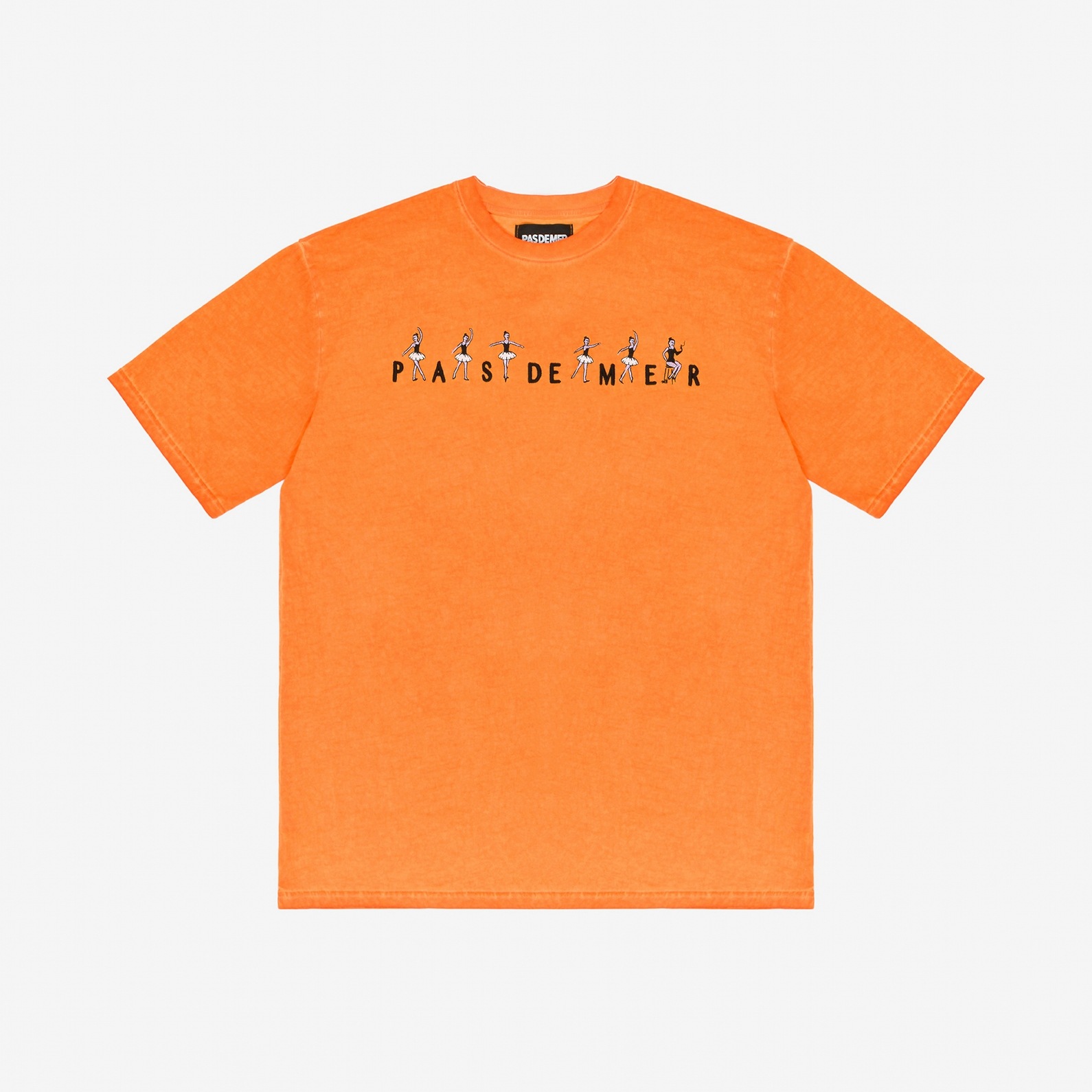 PAS DE MER/ѥɥBALLET T-SHIRT T / ORANGE 