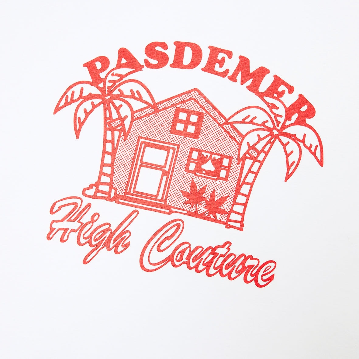 PAS DE MER/ѥɥHIGH COUTURE T-SHIRT T / WHITE ۥ磻