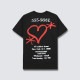 ��PLEASURES/�ץ쥸�㡼����555 SOUL/�ȥ�ץ�ե����֥������BIZ CARD T-SHIRT T����� / BLACK