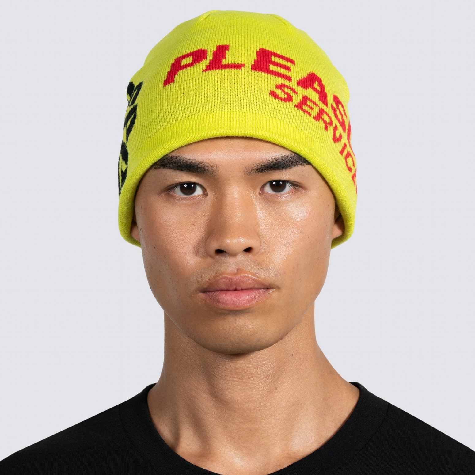 PLEASURES/ץ쥸㡼SERVICE SKULLY ˥å˹ / SAFETY GREEN