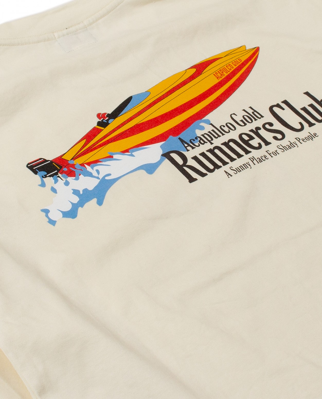 ��ACAPULCO GOLD/�����ץ륳 ������ɡ�RUNNERS CLUB LS TEE ĹµT����� / CREAM