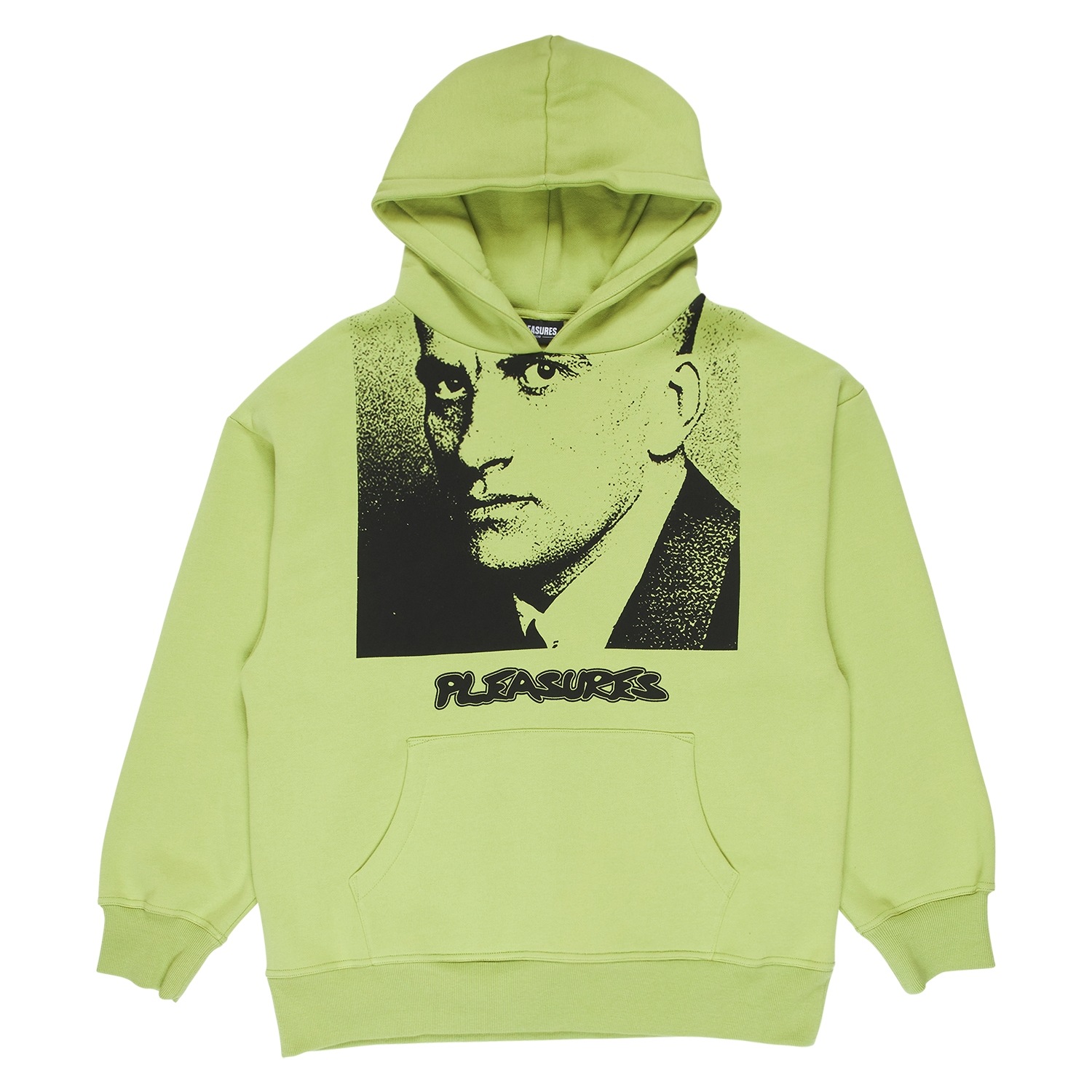 PLEASURES/プレジャーズ】BACKBONE HOODY パーカー / GREEN グリーン