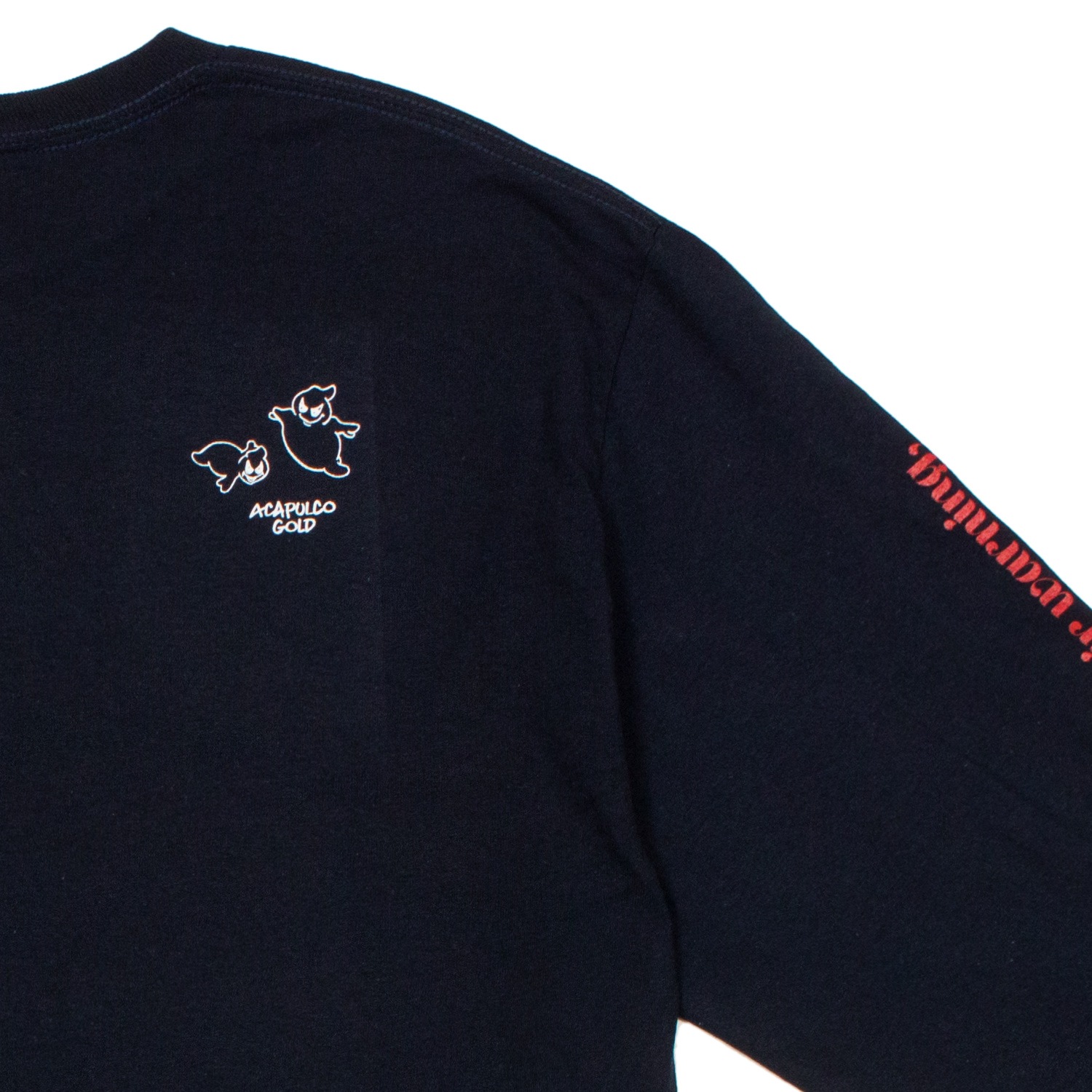 ACAPULCO GOLD/ץ륳 ɡHAUNT YOU BACK L/S TEE ĹµT / NAVY ͥӡ 