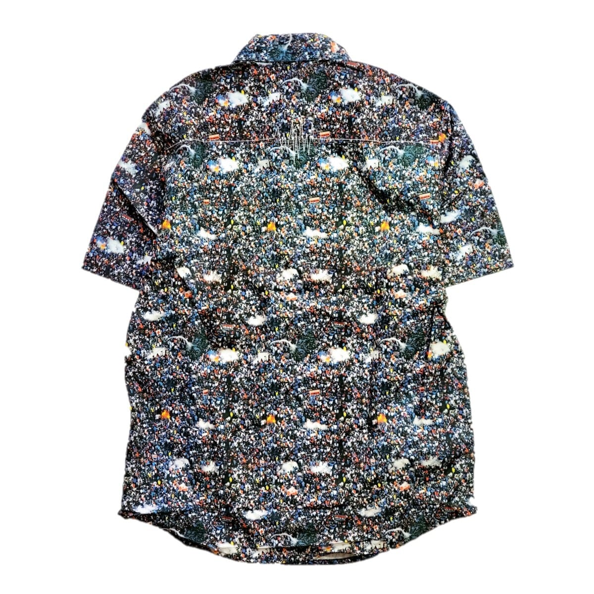 ��THE HUNDREDS/�����ϥ�ɥ�åġ�CROWD SS WOVEN Ⱦµ����� / MULTI